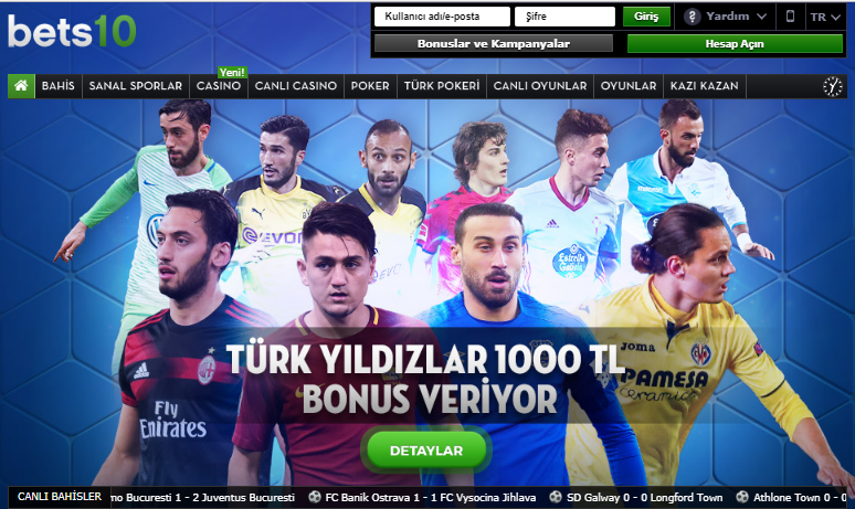 Yıldızlarımızdan 1000 TL Bonus